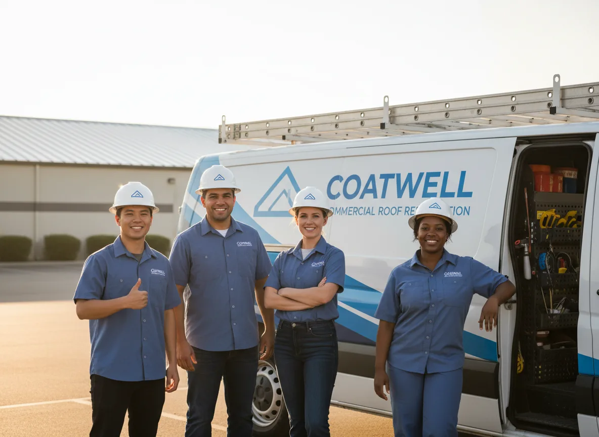 Commercial roof coating company in Levant, ME